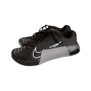 Nike Metcon 9 Mens Training CrossFit Lift Training Shoes Black/Smoke Grey Sz 11